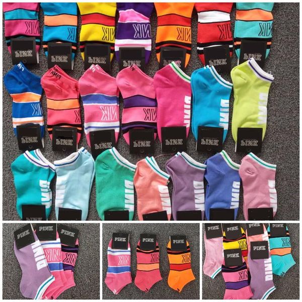 

With tag multi color pink ankle ock port cheerleader hort ock girl women cotton port ock pink kateboard neaker tocking