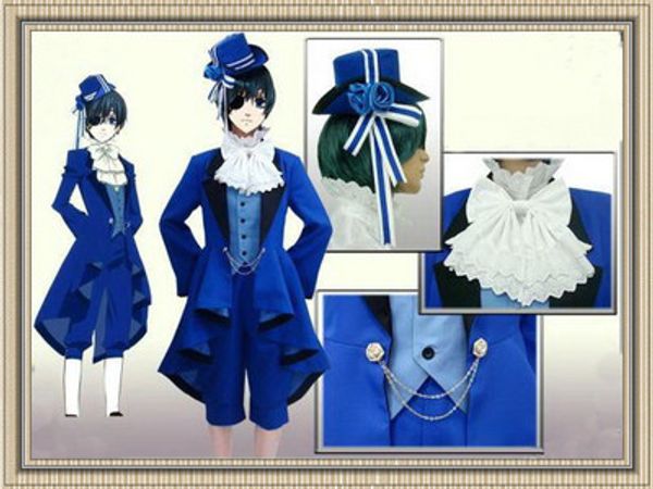 

cosplay black deacon, master charles, blue cos service