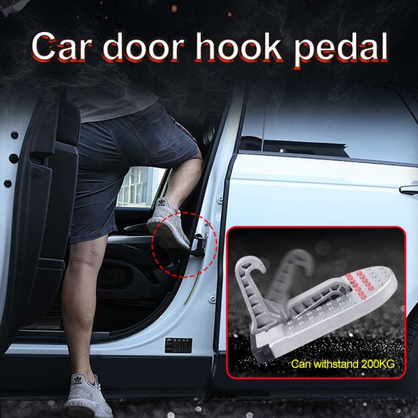 

1pcs car door pedal wash tool non-slip climbing the roof ascending auxiliary ladder suv folding foot pedal accessories