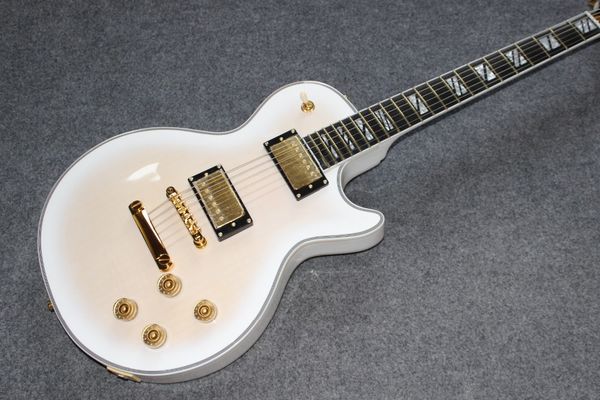 

custom shop,standard custom electric guitar.rosewood fingerboard gitaar.white color guitarra.real ps
