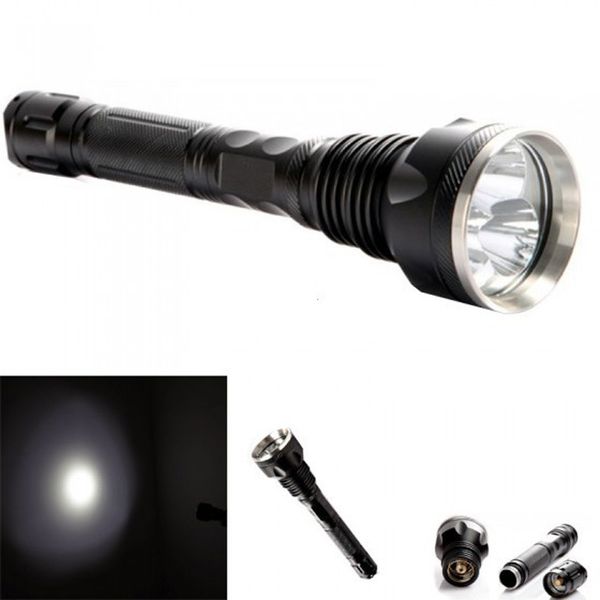 

high-power cree xml-t6 light flashlight nothing focusing mountaineering outdoors travel