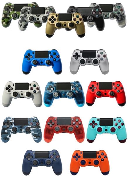 

camouflage ps4 bluetooth wireless controller game joystick gamepad for ps4 game controller play station with retail box