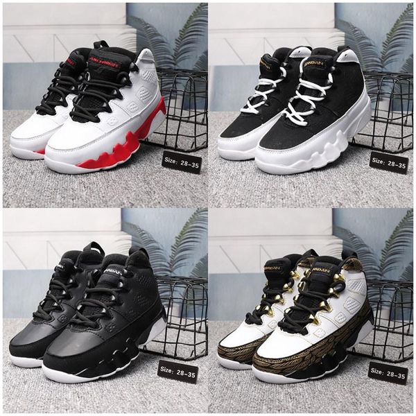 

2020 новые  мечты это do it ix молодёжных большого мальчика girls кроссовок дети 9s nostalgia многоцветного baksetball обувь, Black