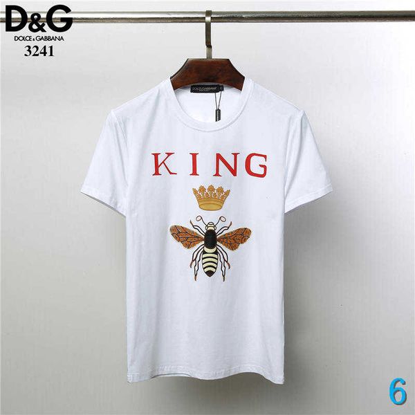 

mens designer t shirt men breathable bee animal embroidery mens short sleeves casual men summer t shirt size s-2xl 6, White;black