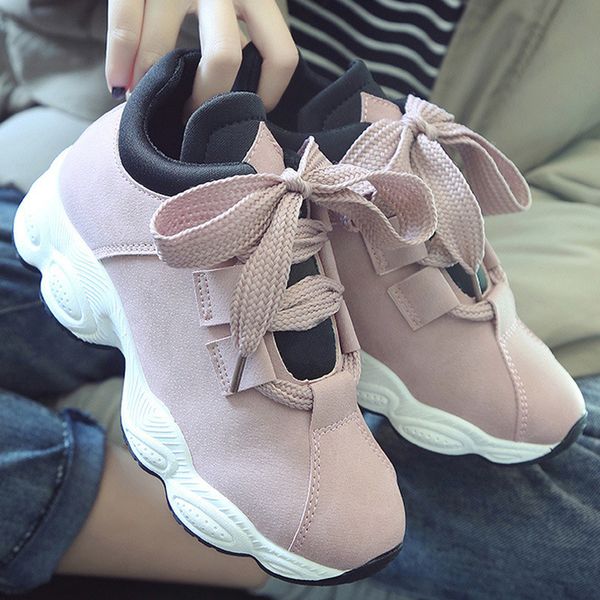 

2019 spring platform sneakers women vulcanize shoes new trainers women shoes women's sneakers air women flats sneakers shoes y200424, Black