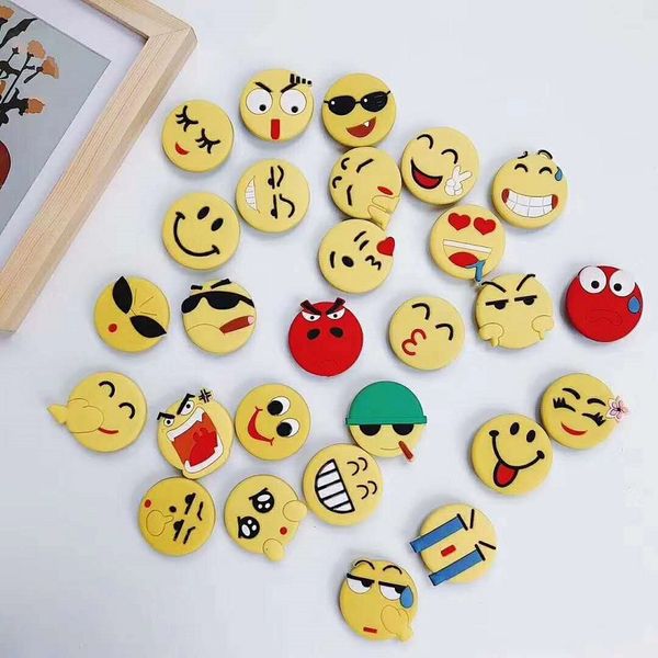 

dhl silicone emoji holders expanding holder stand grip clip ring for smartphone air bag cell phone bracket