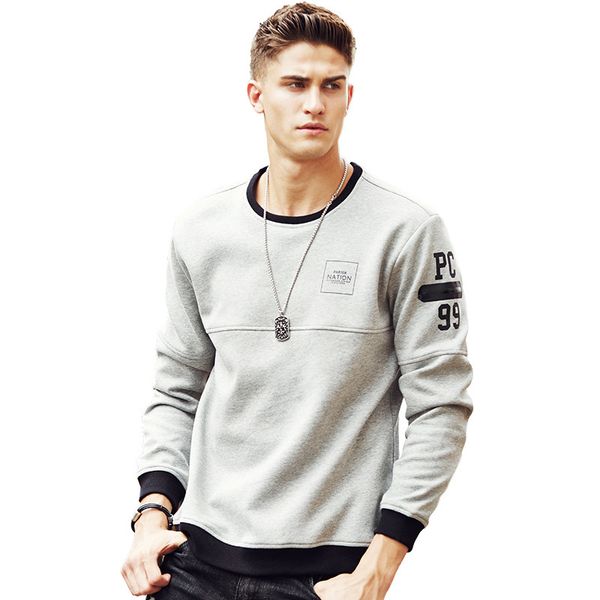 

pioneer camp thick warm fleece hoodies men brand clothing spring winter sweatshirts male quality men tracksuit new, Black