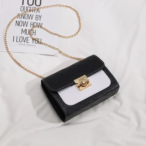 

fashion luxury shoulder bag antioxidant chain crossbody bag lingge chain