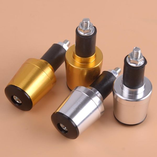 

beler 2pcs cnc aluminum handle handlebar grips bar end sers cap plugs motorcycle accessories