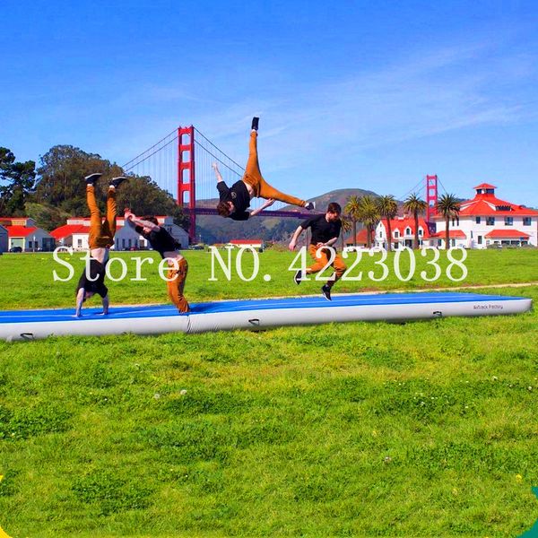 

airtrack 8*1*0.2m inflatable air track tumbling gymnastic/yoga/taekwondo/water floating/camping foldable training