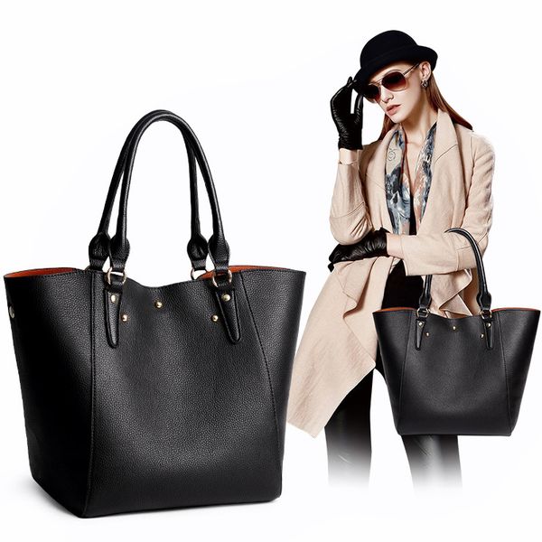 

women's bag new fashion retro single shoulder bag bucket handbag