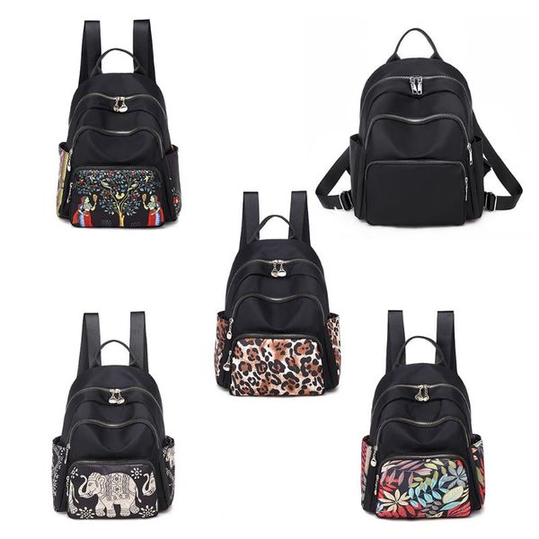 

anti-theft nylon backpack travel casual rucksack college daypack for teenager