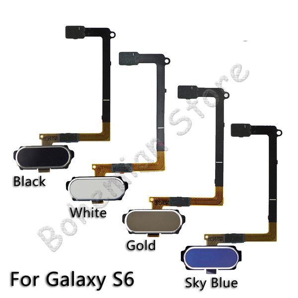 

10psc home for samsung galaxy s6 edge plus g920f g925h g928f g920v g920t g920s home button fingerprint sensor flex cable