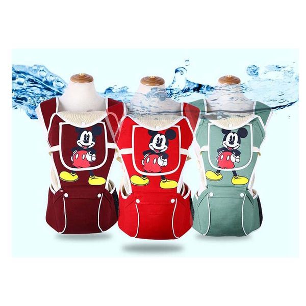 

cartoon four seasons universal baby back baby multi-function strap waist stool breathable shoulder strap waist stool