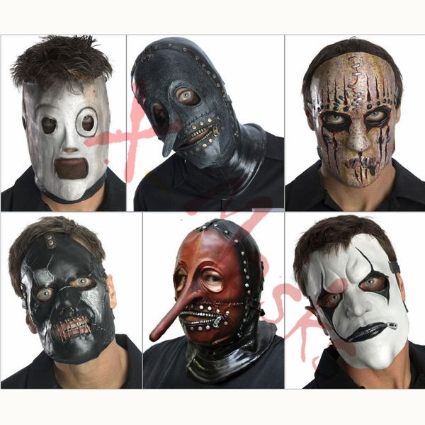 

slipknot mask slipknot accessories hat toys men mick corey taylor mascara joey shawn crahan cosplay halloween costume