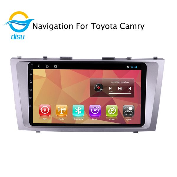 

car radio multimedia video player navigation gps android 8.1 9 inch support mirror link fortoyotacamry 2012-2014 car dvd
