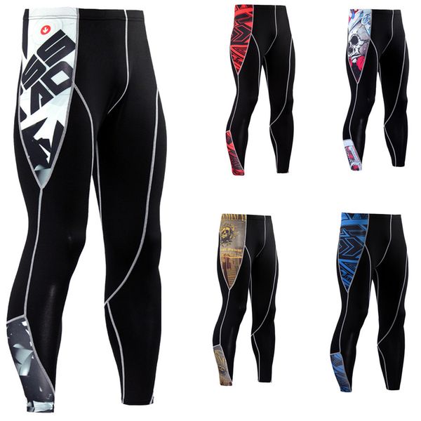 

spring and summer summer cycling men and women mountain bike bicycle jersey trousers sports tight-fitting quick-drying pants, Black