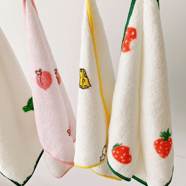 

meng hand towel 30 x 30cm wash towel baby small handkerchief 4-pack baoma bi