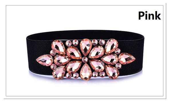 

maxi оптом dhl высокое качество новый стиль кристалл горный хрусталь эластичный пояс моды диких талии пояса экваториальных аксессуары юбка р, Black;brown