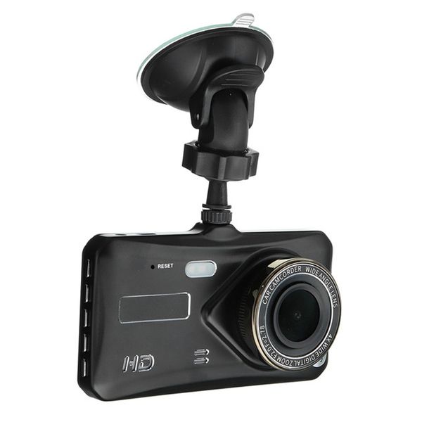 

1080p full hd car dvr camera touch screen car camcorder 2ch driving dashcam 4 inches 170Â° wdr night vision g-sensor parking monito275x