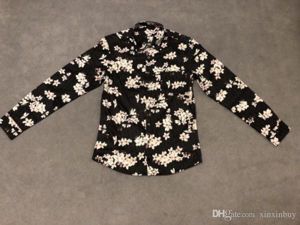 

2019 осень и зима последний французский париж вишневый принт высокое качество куртка мужская дизайнерская благородная мода пальто повседневн, White;black