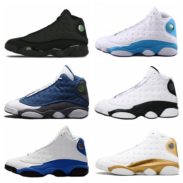 

2019 outdoor shoes 13s mens atmosphere grey cap and gown melo he got game black cat playoff flint dmp sports sneakers 7-13