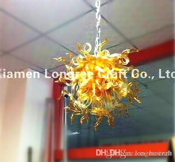 

mouth blown 110v/120v led bulbs amazing pretty home light hand blown glass chandelier