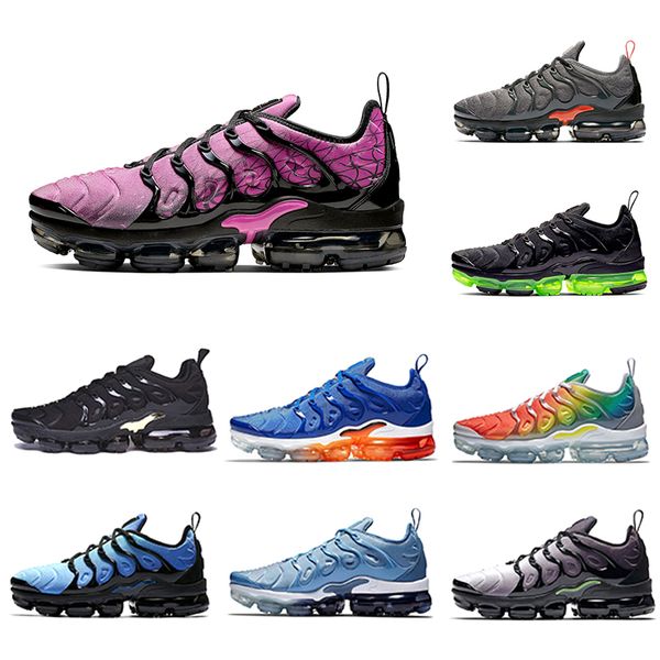 

active fuchsia megatron lemon lime rainbow tn plus cushion running athletic shoes game royal hyper outdoor designers sports sneakers 36-45
