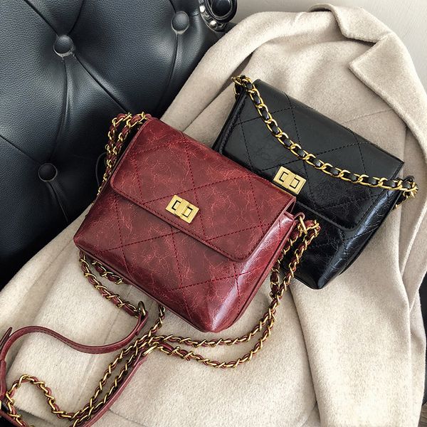 

original design original design bag women 2020 new retro small square bag fashion strip messenger