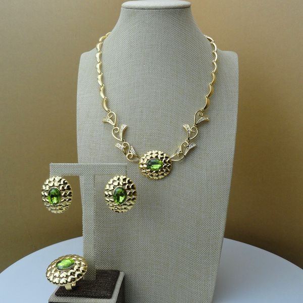

yuminglai 2019 new arrival african sets fashion jewelry set for women fhk6271, Silver