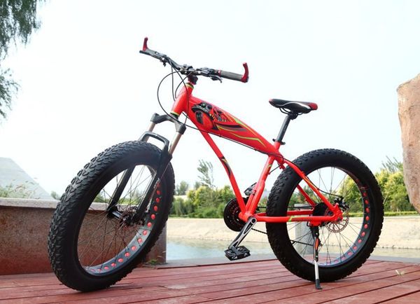 

4.0 26 inch fat tire mountain bike, dual suspension frame mountain bike