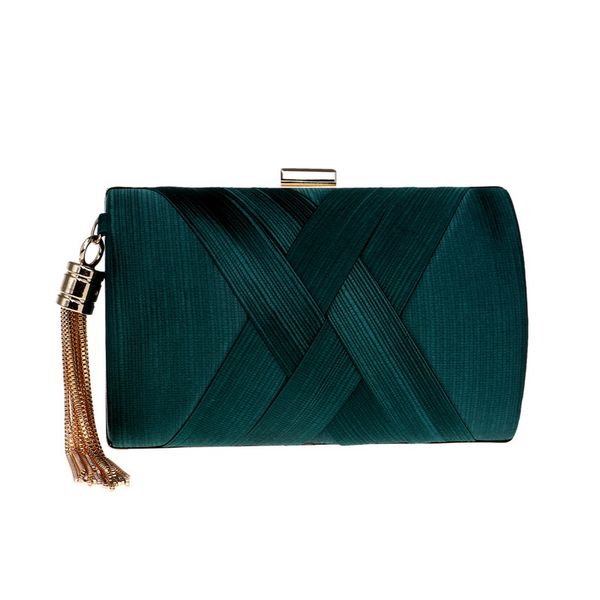 

join fashion tassel dinner silk clutch women's banquet evening dress luxury clutch shoulder messenger bag