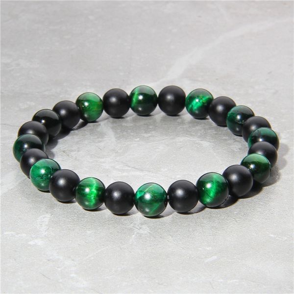 

natural purple tiger eye stone beads women bracelet black onyx beads charm bracelet yoga energy buddha jewelry for women men