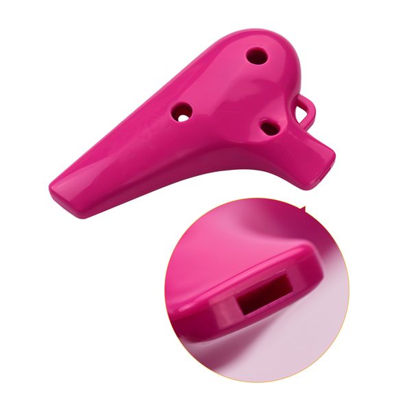 

qi mei qmt-4 alto c 12 holes ocarina abs material ocarinas wind instrument with music score and protective bag for beginners