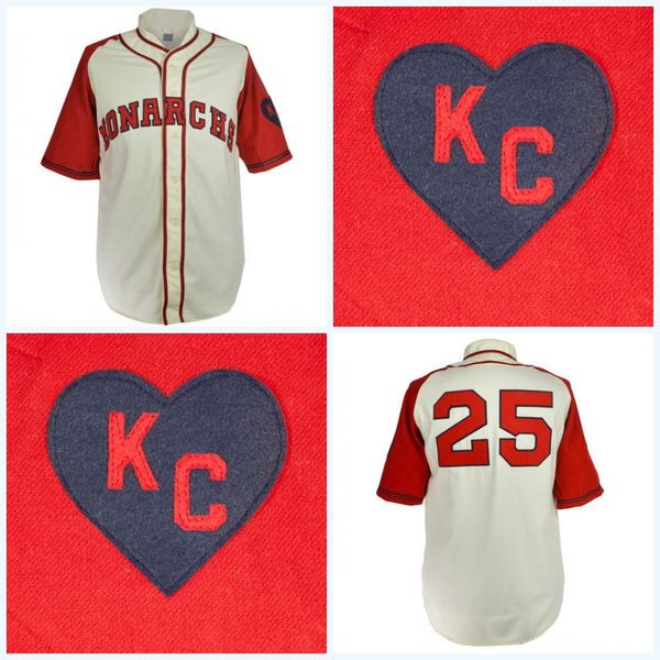 

Kansas City Monarchs 1942 Home Jersey Any Player or Number Stitch Sewn All Stitched High Quality Free Shipping Baseball Jerseys