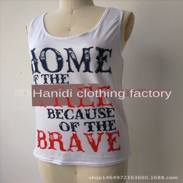 

exclusive 2019 women's lettered printing exclusive 2019 women's lettered t-shirt sling printing sling t-shirt, White