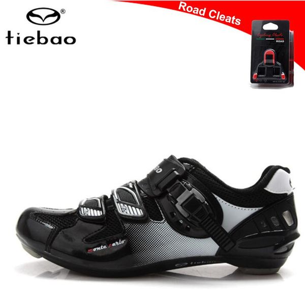 

tiebao brand road cycling shoes women sneakers men sports sapatilha ciclismo bike cycle bicycle ridding athletic superstar shoes, Black