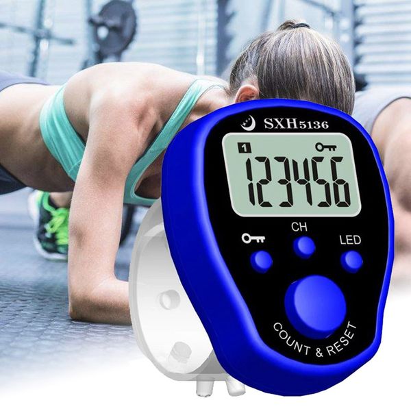 

new five-channel chanting counter finger electronic counter chanting multi-function point biue