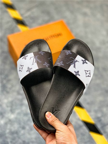 

New italy women men lide ummer luxury de igner beach indoor flat g hoe brand men andal lipper hou e flip flop lipper with box