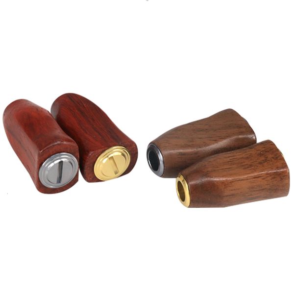 

2pcs/lot grip baitcasting fishing reels handle parts solid wood knobs refit drum holding for abu/daiwa/shimano rocker arm pesca