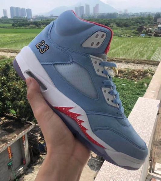 

2019 new освобожденные trophy room x 5 v мужчины s баскетбол обувь синий красный jsp 5s спорт на открытом воздухе кроссовки