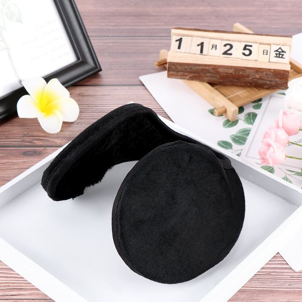 

selling earmuffs black ear muffs fleece winter ear warmers men's women's behind the head design, Blue;gray