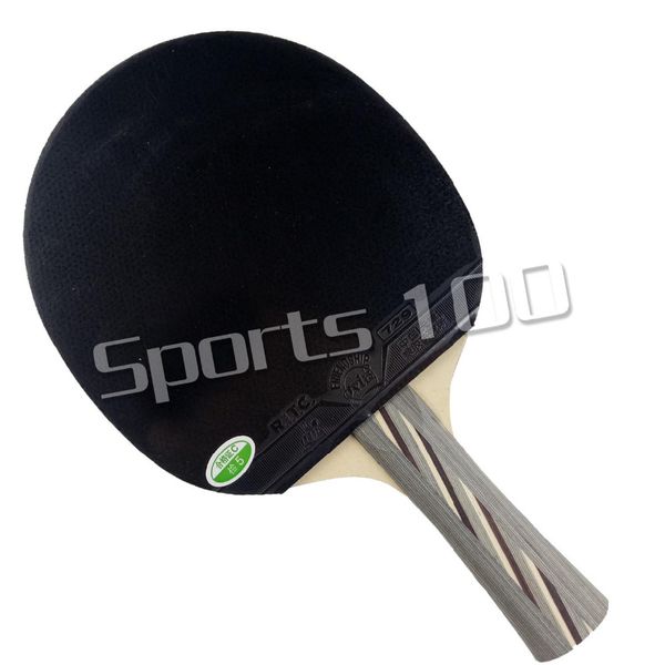 

729 2060# pimples in table tennis racket with paddle bag shakehand long handle fl