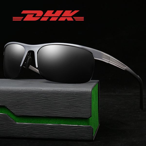 

mens sunglasses polarized uv400 half frame riding outdoor sports lunettes de soleil designer glasses 8200, White;black