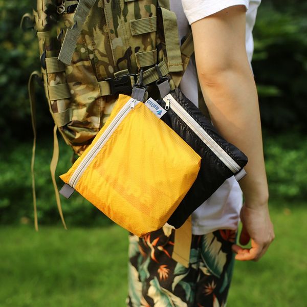 

outdoor waterproof bag for camping hiking with hook zipper swimming storage bag