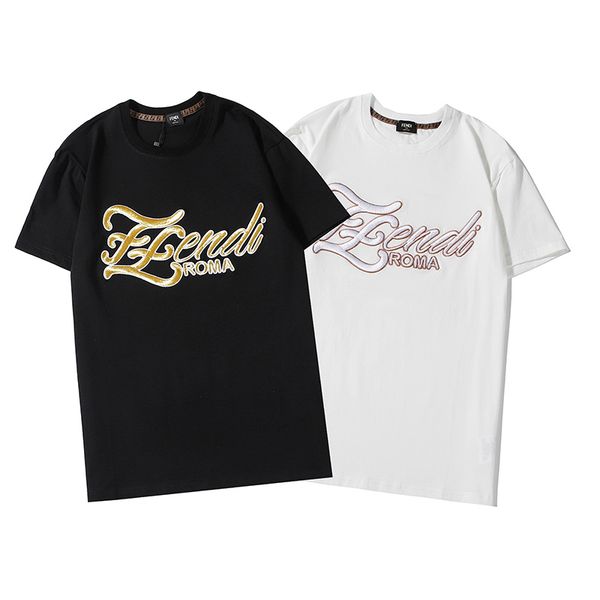 

new celebrity women's fashion knitted t-shirts with girls pattern casual letters short sleeves in the same style10044, White