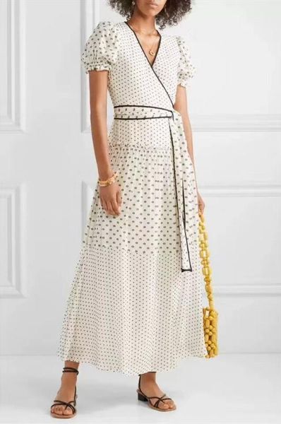 

casual dresses v-neck elegant puff sleeve fashion women celebrity evening party summer long dress, Black;gray