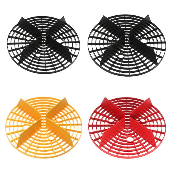 

23.5/26cm car wash grit guard insert washboard water bucket filter scratch dirt keep dirt from being reapplied onto your vehicle