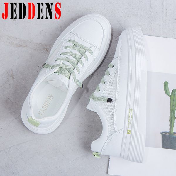 

leather women's loafers low white sneakers slip-on women's summer shoes 2020 fashion leisure shoes round toe footwear new m8, Black