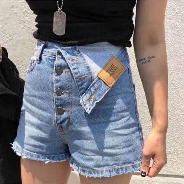 

2020 new wholesale girls denim shorts summer fashion girls shorts 3-9t f7, Black